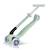Trottinette 3 roues junior foldable lights essential Bleu ciel+Rose berry+Vert pistache 16 - vertbaudet enfant 