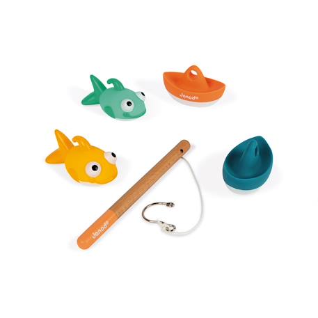 Jeu de pêche à la ligne Blanc 1 - vertbaudet enfant 
