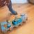 Petit train rayé animaux du zoo Bleu pétrole 4 - vertbaudet enfant 