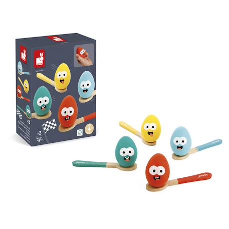 Course aux oeufs Bleu 5 - vertbaudet enfant 