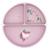 Assiette compartimentée en silicone avec ventouse animaux Menthe+Rose+Vert 7 - vertbaudet enfant 