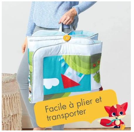 Tapis d'éveil bébé géant dans la prairie, 150x100cm Meadow days 3 - vertbaudet enfant 