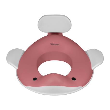 Réducteur de toilette baleine Aquamarine+Gris clair+Gris foncé+Peach+Pistache+Rose pâle+Vieux rose 37 - vertbaudet enfant 