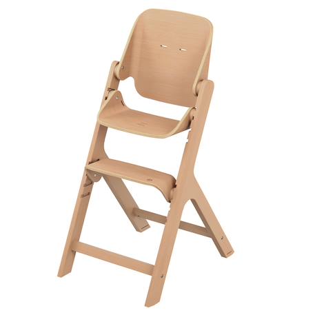 Chaise haute enfant évolutive en bois nesta Natural (wood)+White 1 - vertbaudet enfant 
