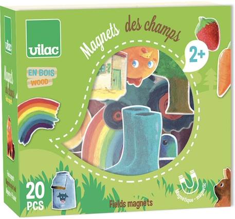 Magnets des champs Vert 1 - vertbaudet enfant 