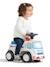 Porteur avec assise ouvrante et volant directionnel avec klaxon Blanc et bleu 3 - vertbaudet enfant 