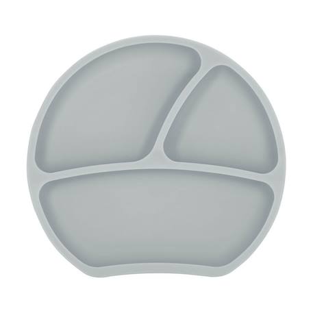 Assiette à compartiments avec ventouse aquamarine+gris clair+gris foncé+menthe+Rose foncé+rose pâle 7 - vertbaudet enfant 