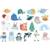 Magnets iceland michelle carlslund Bleu 2 - vertbaudet enfant 