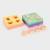 Empileur de forme en bois arc-en-ciel Multi-coloured 5 - vertbaudet enfant 
