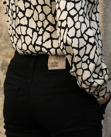 Blouse lavallière de grossesse et d'allaitement sophie Ivoire 5 - vertbaudet enfant 