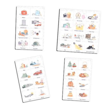 Magnets d’activités – 36 magnets Blanc 1 - vertbaudet enfant 