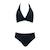 Maillot de bain 2 pièces pour règles femme Noir+Prune 1 - vertbaudet enfant 