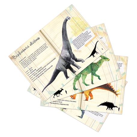 Coffret de 21 magnets dinosaures Beige 3 - vertbaudet enfant 