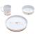 Coffret repas en porcelaine garden explorer escargot Blanc 1 - vertbaudet enfant 