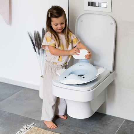 Réducteur de toilette baleine Aquamarine+Bleu clair+Bleu pigeon+Gris clair+Gris foncé+Peach+Pistache+Sable 8 - vertbaudet enfant 