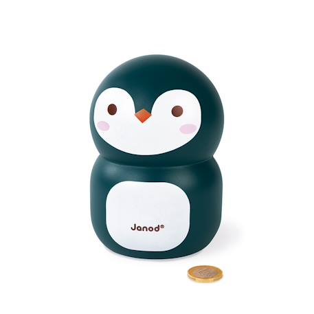 Tirelire pingouin Noir 1 - vertbaudet enfant 