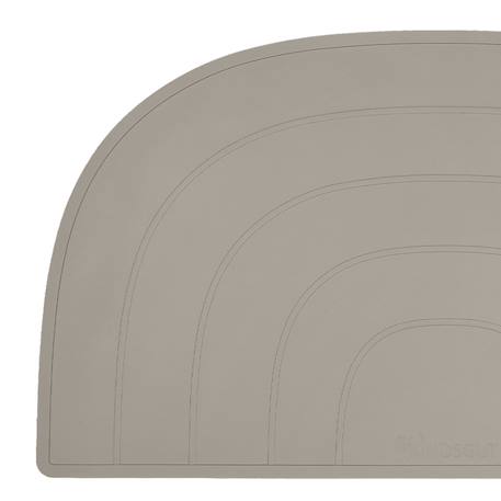 Set de table arc-en-ciel Aquamarine+Gris clair+Gris foncé+Taupe+Vieux rose 24 - vertbaudet enfant 