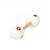 Haltère maracas confetti Blanc 1 - vertbaudet enfant 