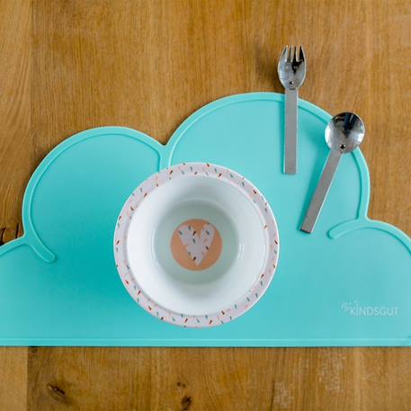 Set de table nuage Beige+blanc+Crumble à la pistache+Gris clair+pistache confettis+Rose+Rouge+taupe+Vert 40 - vertbaudet enfant 