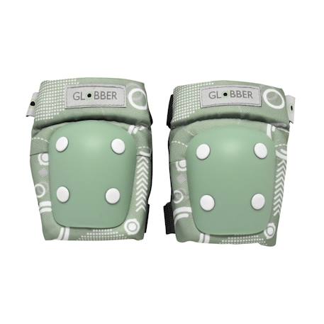 Set 2 protections imprimés enfants xxs (coudes et genoux) Rose pastel+Vert emeraude+Vert sauge 8 - vertbaudet enfant 