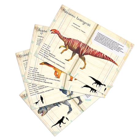 Coffret de 21 magnets dinosaures Beige 4 - vertbaudet enfant 