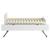 Lit gigogne bois massif lilow Blanc+Blanc et bois+Bois 2 - vertbaudet enfant 