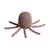 Doudou peluche poulpe Vieux rose 1 - vertbaudet enfant 