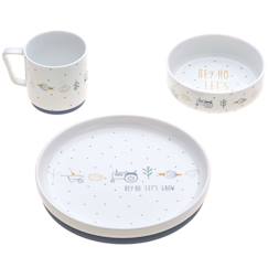 Puériculture-Coffret repas en porcelaine garden explorer tracteur