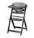 Chaise haute bébé en bois avec coussin timba Mineral graphite 1 - vertbaudet enfant 