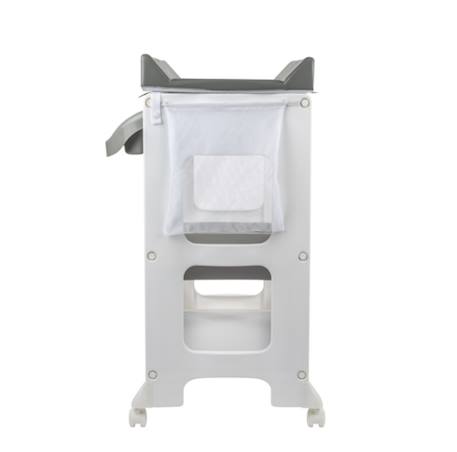 Table à langer et baignoire 2 en 1 dolphy Mist gray 3 - vertbaudet enfant 