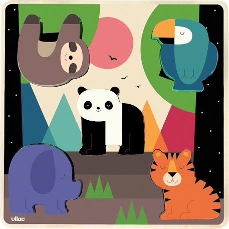 Encastrement sonore jungle Bleu 3 - vertbaudet enfant 