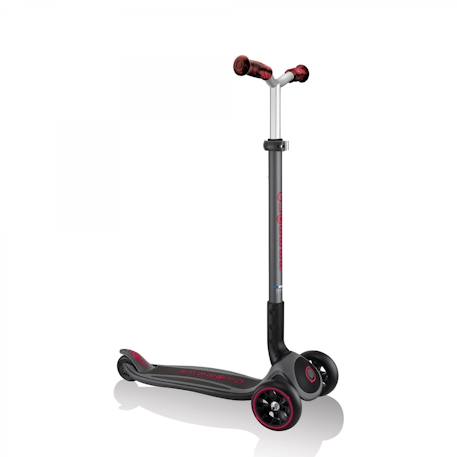 Trottinette master prime 3 roues pliable Noir-rouge+Noir-vert 1 - vertbaudet enfant 