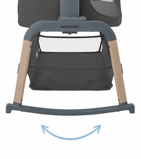 Berceau bébé et cododo balancelle iora air Beyond graphite 3 - vertbaudet enfant 