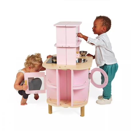 Cuisine en bois twist Rose 4 - vertbaudet enfant 