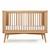 Lit bébé évolutif montessori bois massif marley Blanc+Bois 9 - vertbaudet enfant 