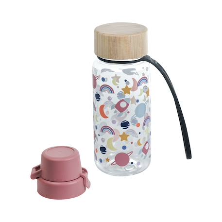 Gourde en tritan espace Vieux rose 1 - vertbaudet enfant 