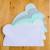 Set de table ours aquamarine+gris foncé+menthe+Multicolore 4 - vertbaudet enfant 