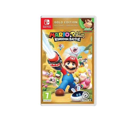 Mario et the lapins cretins kingdom battle gold edition switch MULTICOLORE 1 - vertbaudet enfant 