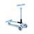 Trottinette 3 roues junior foldable lights essential Bleu ciel+Rose berry+Vert pistache 2 - vertbaudet enfant 