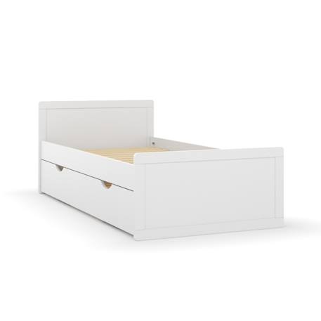 Lit enfant gigogne bois massif peter Blanc+Bois 3 - vertbaudet enfant 