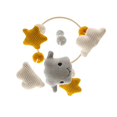 Mobile pour enfant ciel nocturne Moutarde 5 - vertbaudet enfant 