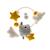 Mobile pour enfant ciel nocturne Moutarde 5 - vertbaudet enfant 