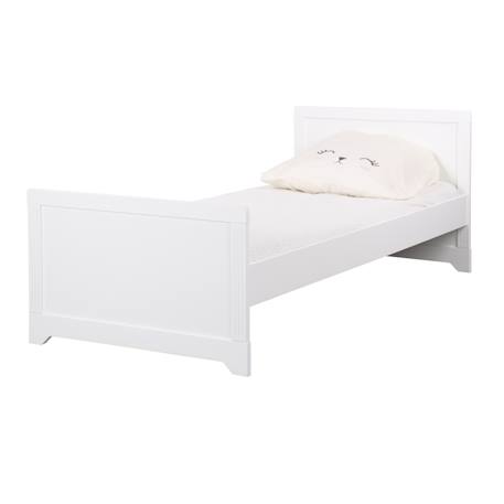 Lit enfant bois massif mona Blanc 3 - vertbaudet enfant 