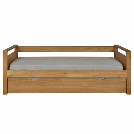 Lit banquette gigogne bois massif ivy Bois 6 - vertbaudet enfant 