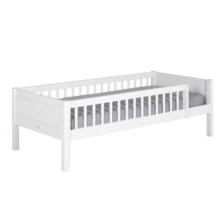 Lit enfant avec barrières bois massif victoria Blanc 3 - vertbaudet enfant 