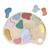 Puzzle à encastrer palette Multicolore 5 - vertbaudet enfant 