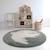 Tapis chambre enfant petit oiseau bohemian bird Aqua+Creme+Miel 1 - vertbaudet enfant 