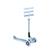 Trottinette 3 roues junior foldable lights essential Bleu ciel+Rose berry+Vert pistache 4 - vertbaudet enfant 