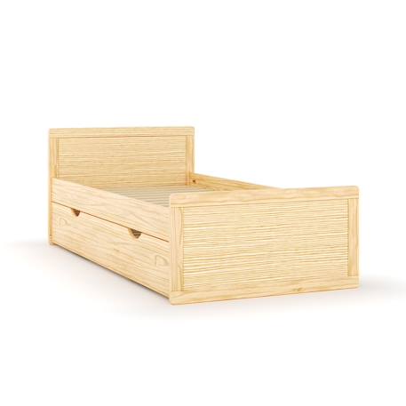 Lit enfant gigogne bois massif peter Blanc+Bois 7 - vertbaudet enfant 