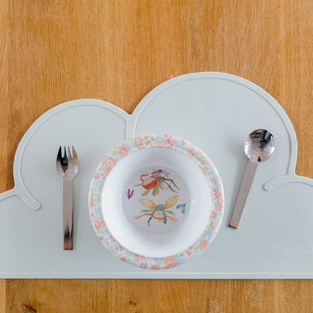 Set de table nuage aquamarine+Beige+blanc+Crumble à la pistache+Gris+Gris clair+Multicolore+pistache confettis+Rose+Rouge+taupe+Vert 28 - vertbaudet enfant 
